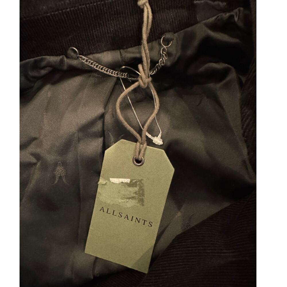 NWT AllSaints Adlai Corduroy Relaxed Blazer Size US/2 - Picture 10 of 13